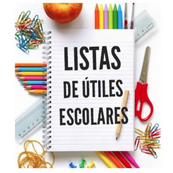 Lista de utiles escolares Básica y Plan Lector